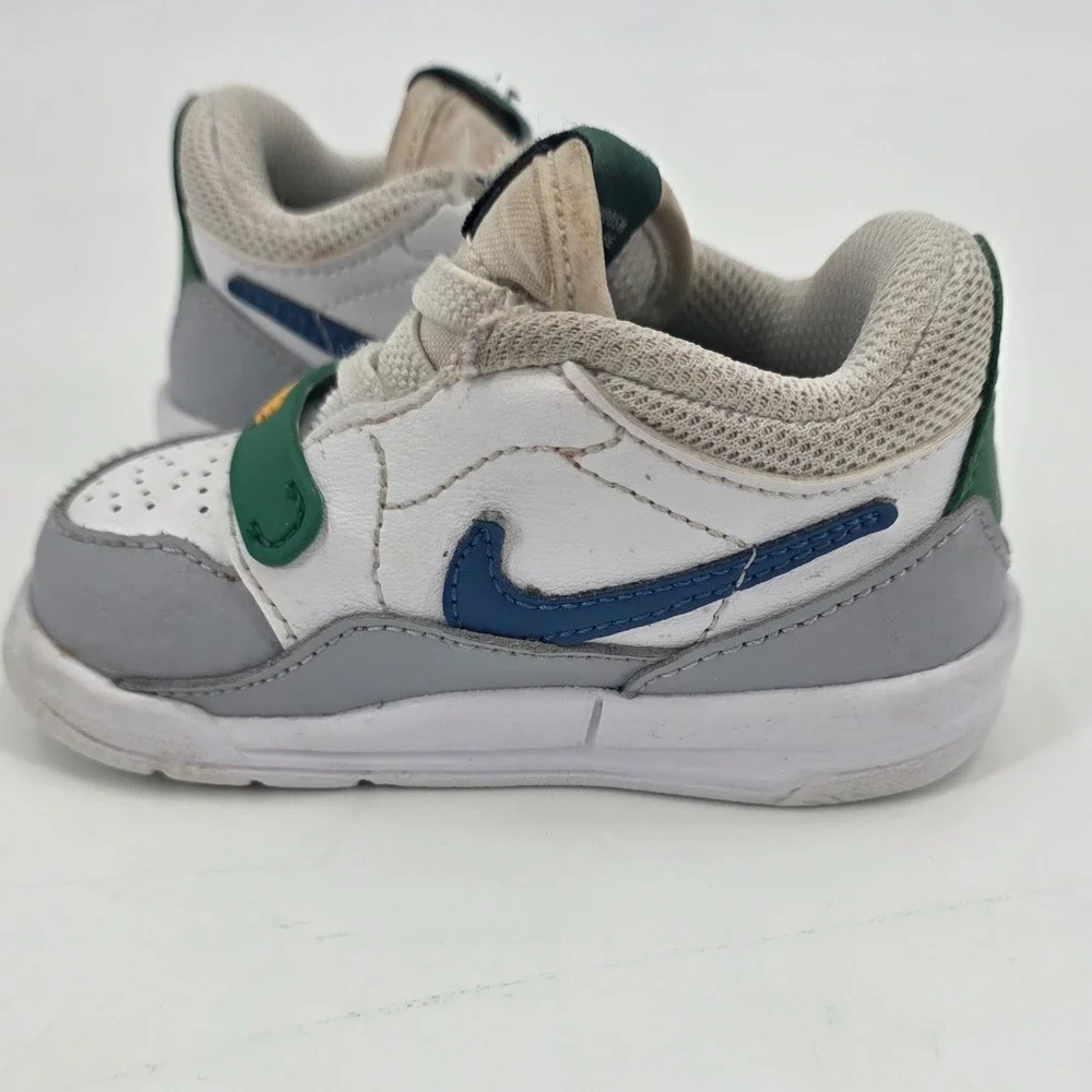 NIKE AIR JORDAN LEGACY 312 LOW SNEAKERS KIDS TODDLER SIZE 4C WHITE GREEN SHOES